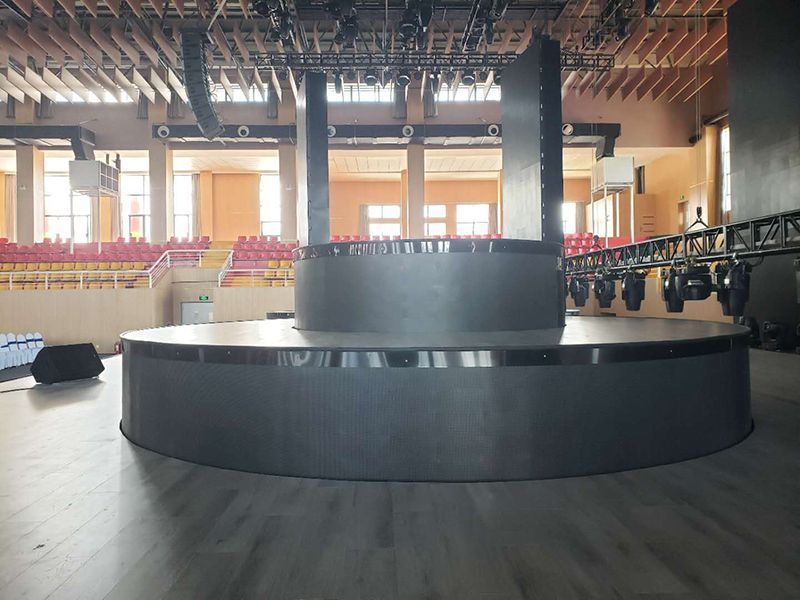 升降旋轉(zhuǎn)子母臺(tái)